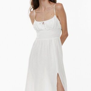 XXS Aritzia Wilfred Genoa Linen Dress